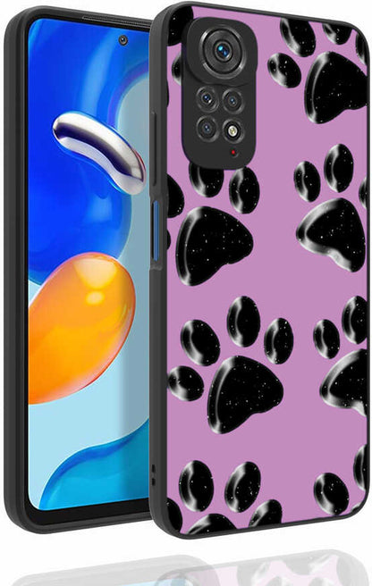 Xiaomi Redmi Note 11 Global Kılıf Desenli Kamera Korumalı Parlak Mnc Nora Kapak-No3