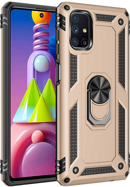 Galaxy M51 Kılıf Mnc Vega Kapak-Gold