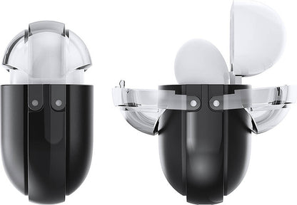 Airpods 3. Nesil Uyumlu Mnc Airbag 36 Darbelere Karşı Dayanıklı Kılıf-Şeffaf-Beyaz