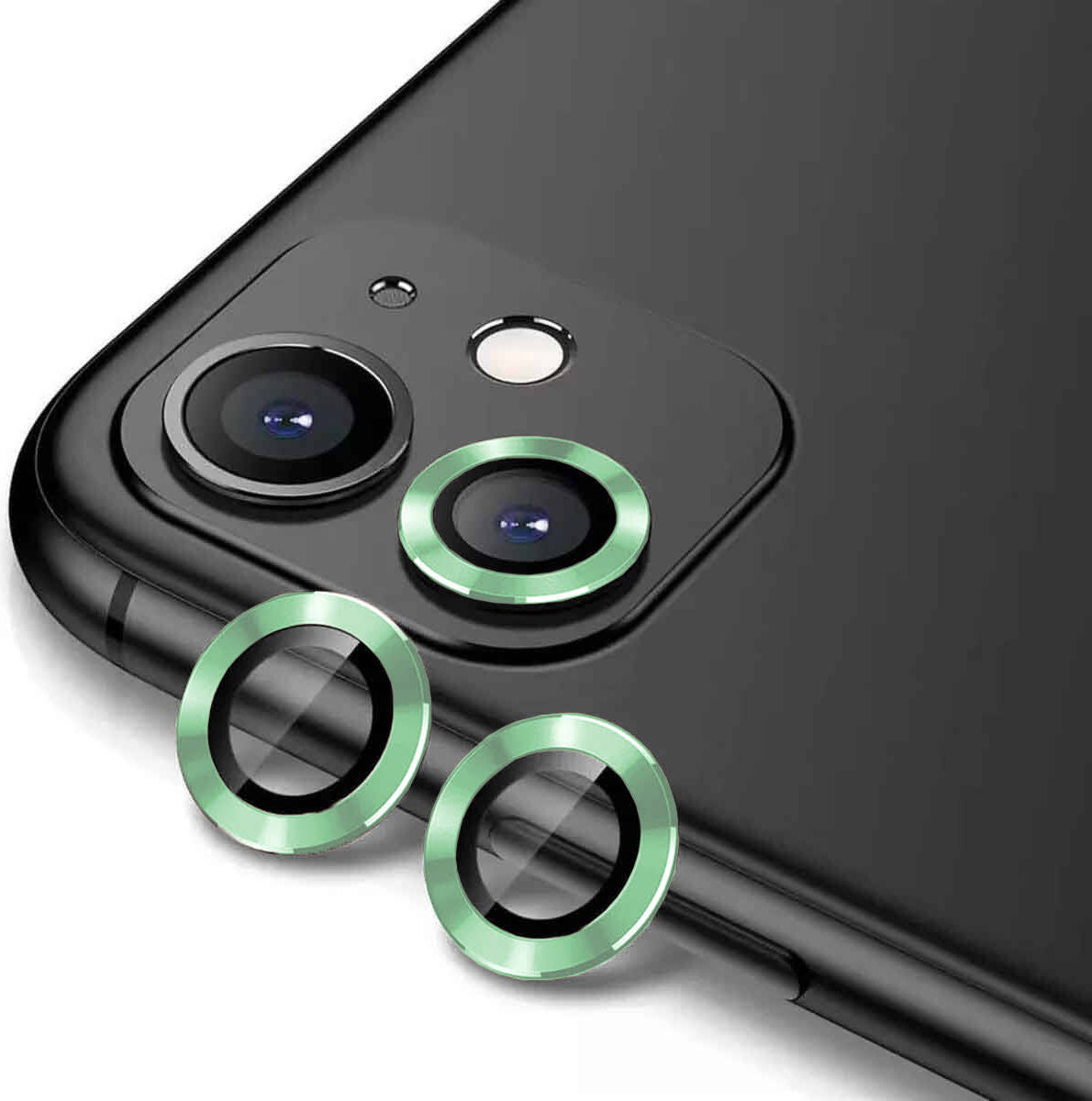 iPhone 12 Mini Uyumlu Mnc Cl-12 Premium Safir Parmak Izi Bırakmayan Anti-Reflective Kamera Len