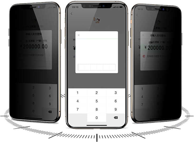 iPhone 11 Pro Max Uyumlu Davin 5d Privacy Cam Mnc Ekran Koruyucu
