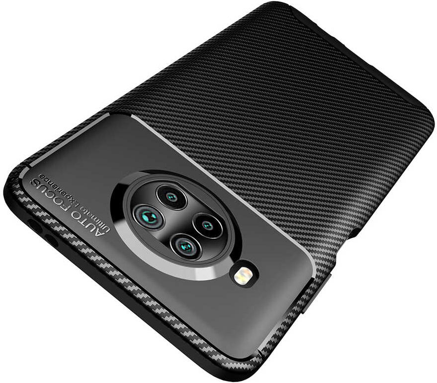 Xiaomi Mi 10T Lite Kılıf Mnc Negro Silikon Kapak-Siyah