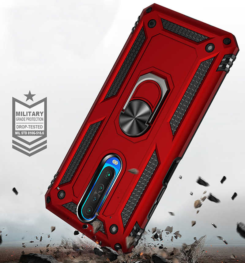 Xiaomi Poco X2 Kılıf Mnc Vega Kapak-Gri