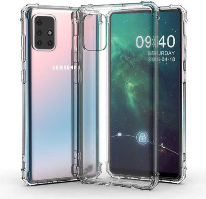 Galaxy M31S Kılıf Mnc Nitro Anti Shock Silikon-Renksiz