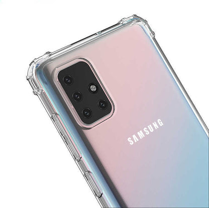 Galaxy M31S Kılıf Mnc Nitro Anti Shock Silikon-Renksiz