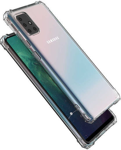 Galaxy M31S Kılıf Mnc Nitro Anti Shock Silikon-Renksiz