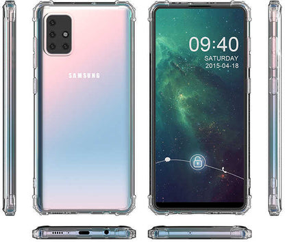 Galaxy M31S Kılıf Mnc Nitro Anti Shock Silikon-Renksiz