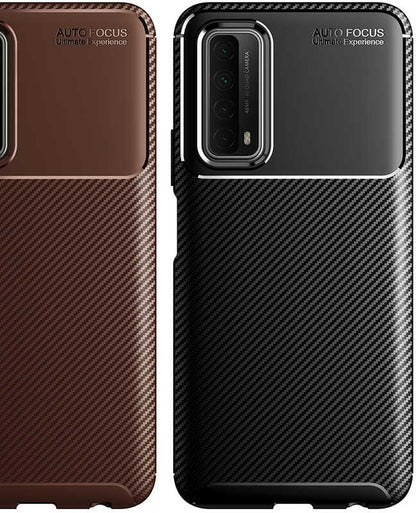 Huawei P Smart 2021 Kılıf Mnc Negro Silikon Kapak-Lacivert