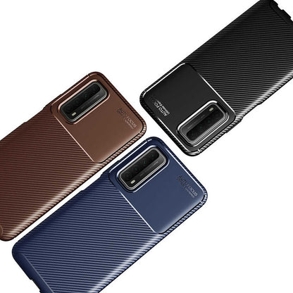 Huawei P Smart 2021 Kılıf Mnc Negro Silikon Kapak-Lacivert