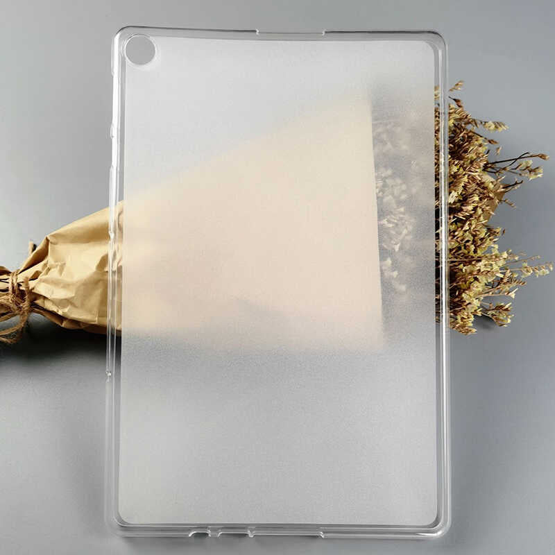 Matepad T10S  Uyumlu Mnc Tablet Süper Silikon Kapak-Renksiz