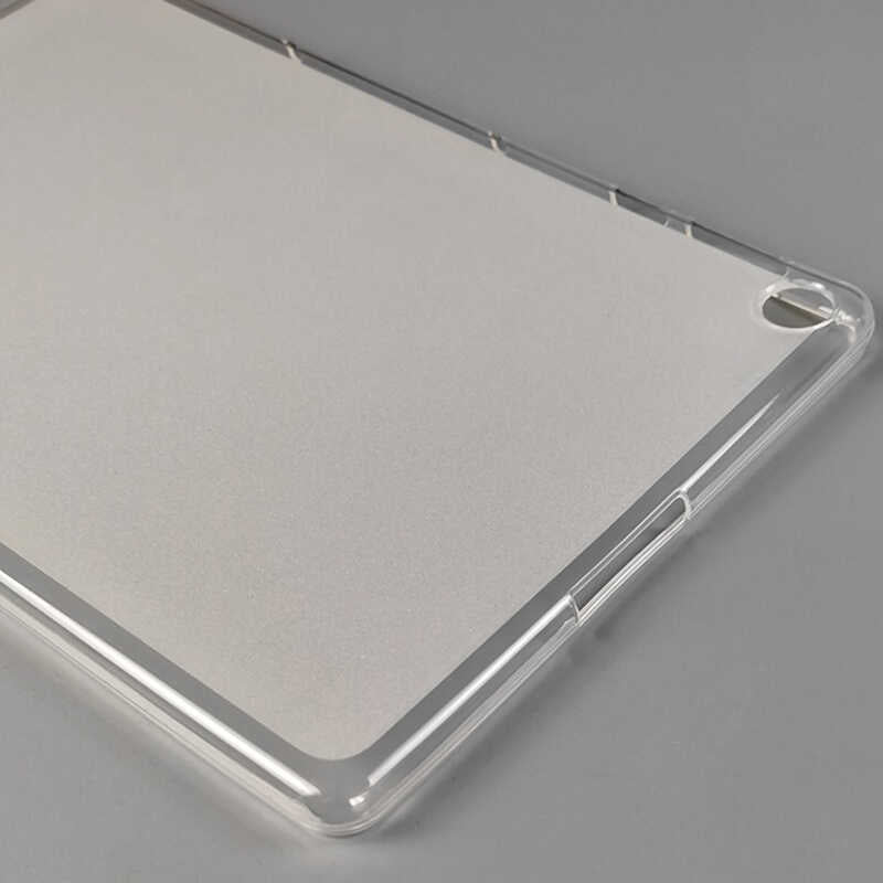 Matepad T10S  Uyumlu Mnc Tablet Süper Silikon Kapak-Renksiz