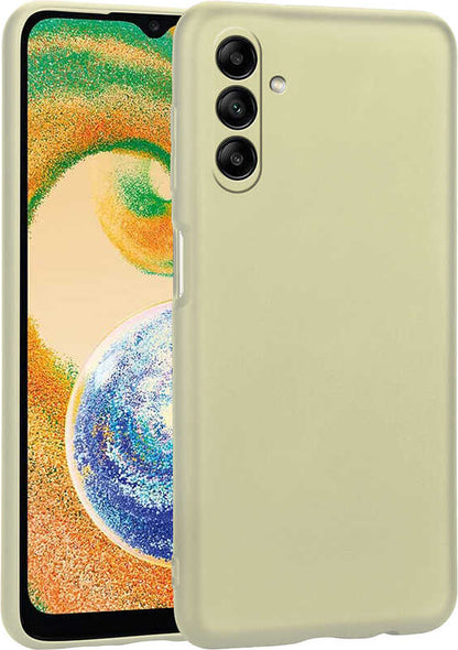 Galaxy A04S Kılıf Mnc Premier Silikon Kapak-Gold