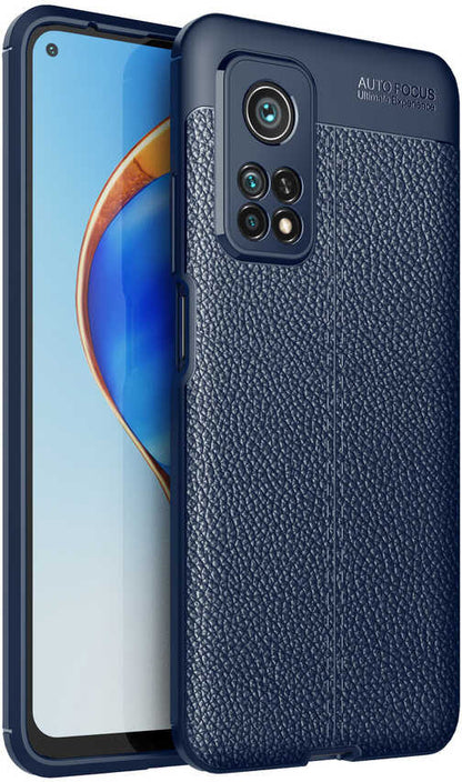 Xiaomi Mi 10T Pro 5g Kılıf Mnc Niss Silikon Kapak-Lacivert