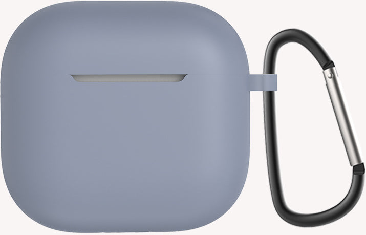 Airpods 4 Uyumlu Mnc Standart Silikon Kılıf-Lavendery Gray