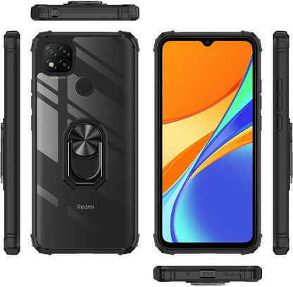 Xiaomi Redmi 9c Kılıf Mnc Mola Kapak-Kırmızı