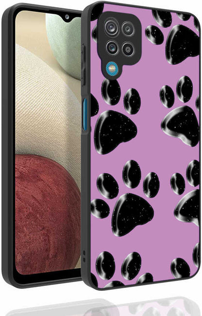 Galaxy M33 Kılıf Desenli Kamera Korumalı Parlak Mnc Nora Kapak-No3
