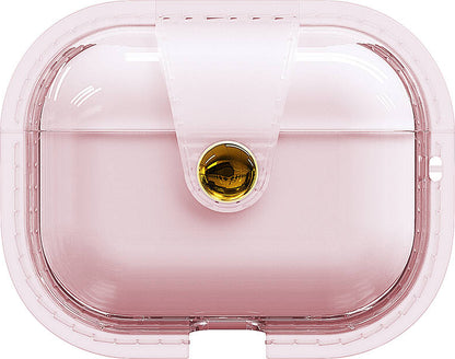Airpods Pro Uyumlu Mnc Airbag 33 Darbelere Karşı Dayanıklı Magnetik Kılıf-Pembe