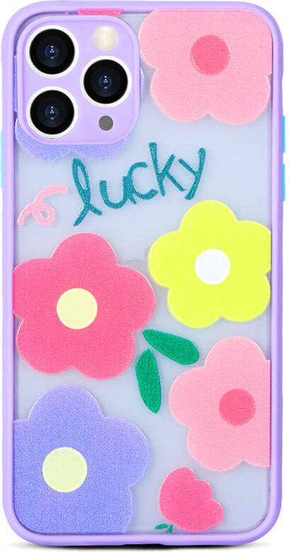 iPhone 12 Pro Kılıf Mnc Fily Kapak-Lila