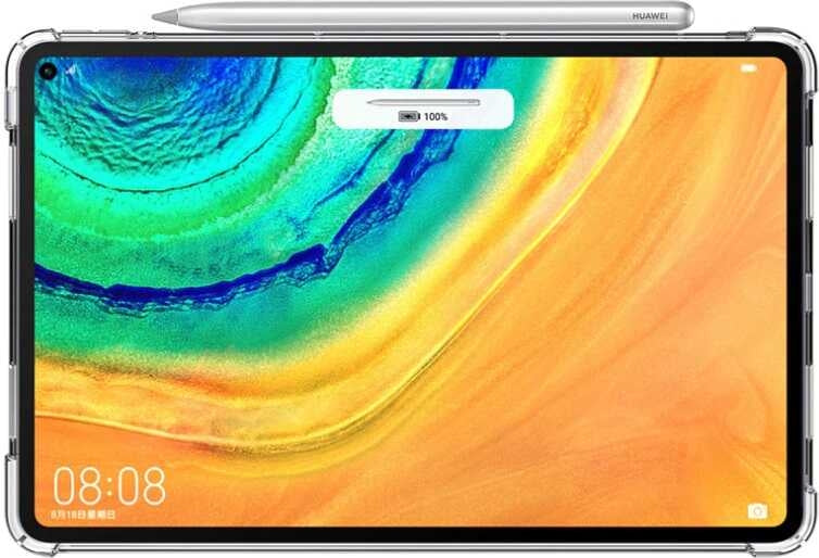 Matepad 10.4  Uyumlu Mnc Tablet Nitro Anti Shock Silikon Kapak-Renksiz