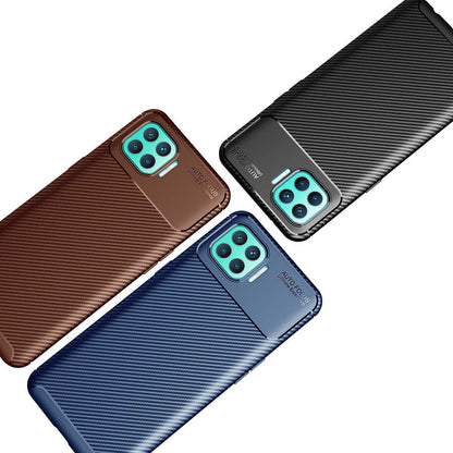 Oppo Reno 4 Lite Kılıf Mnc Negro Silikon Kapak-Siyah
