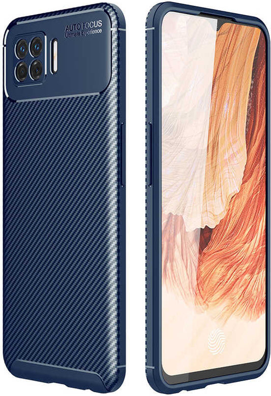 Oppo A73 Kılıf Mnc Negro Silikon Kapak-Lacivert