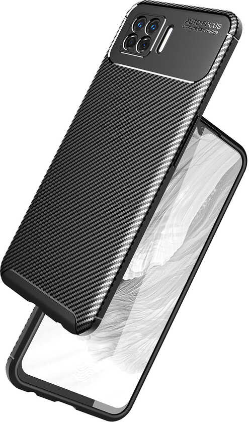 Oppo A73 Kılıf Mnc Negro Silikon Kapak-Lacivert