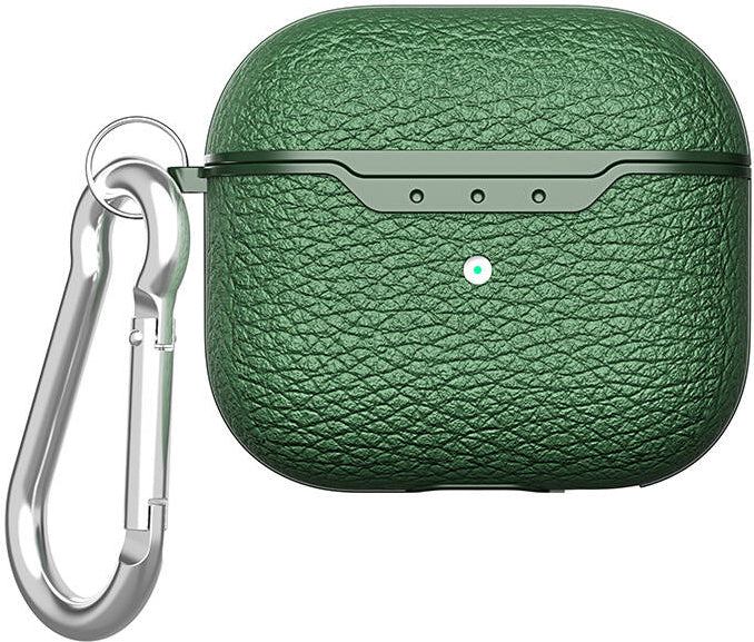 Airpods 4 Kılıf Uyumlu Mnc Airbag 03 Silikon-Yeşil