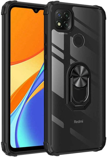 Xiaomi Redmi 9c Kılıf Mnc Mola Kapak-Siyah