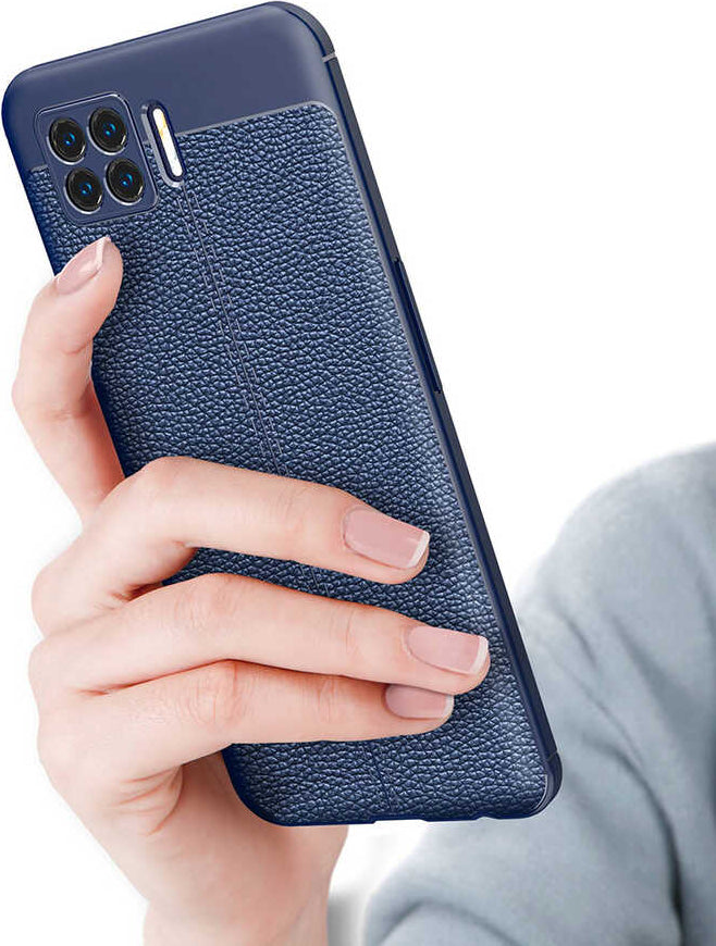 Oppo A73 Kılıf Mnc Niss Silikon Kapak-Kırmızı