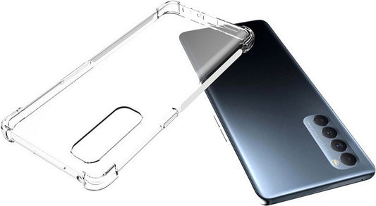 Oppo Reno 4 Pro Kılıf Mnc Nitro Anti Shock Silikon-Renksiz