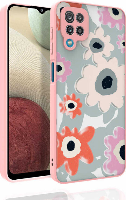 Galaxy M33 Kılıf Desenli Kamera Korumalı Parlak Mnc Nora Kapak-No5