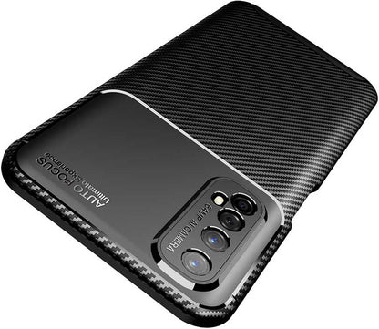 Realme 7 Kılıf Mnc Negro Silikon Kapak-Kahverengi