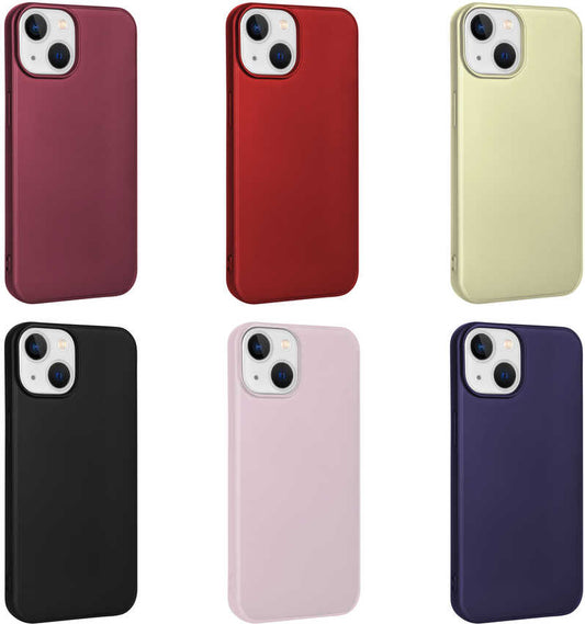 Apple iPhone 14 Kılıf Mnc Premier Silikon Kapak-Kırmızı