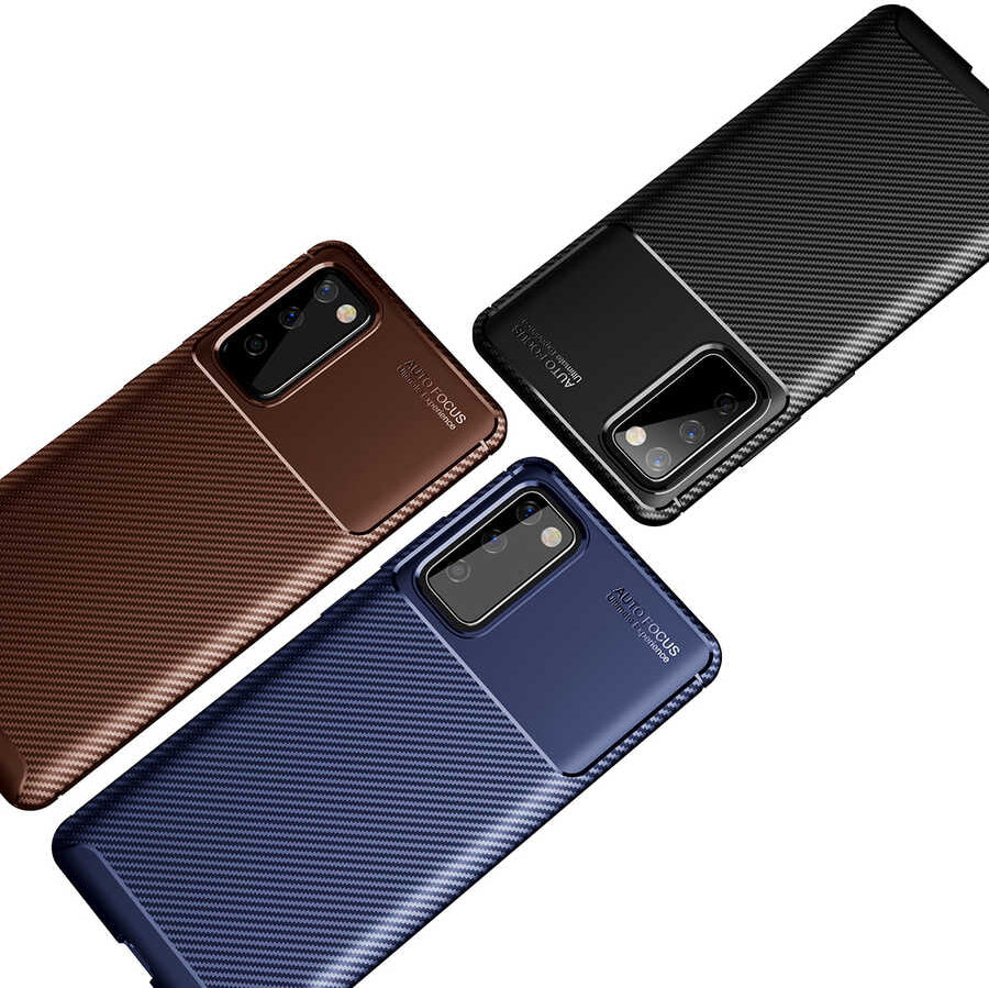 Galaxy S20 Fe Kılıf Mnc Negro Silikon Kapak-Siyah