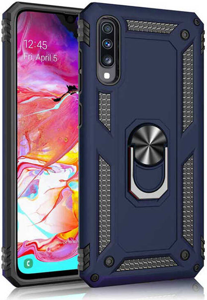 Huawei P Smart Pro 2019 Kılıf Mnc Vega Kapak-Mavi