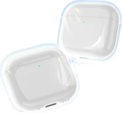 Airpods 4 Kılıf Şeffaf Kristal Silikon Uyumlu Mnc Airbag 14 Kılıf-Şeffaf