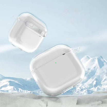 Airpods 4 Kılıf Şeffaf Kristal Silikon Uyumlu Mnc Airbag 14 Kılıf-Şeffaf
