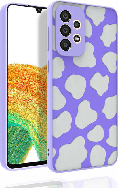Galaxy A33 5g Kılıf Desenli Kamera Korumalı Parlak Mnc Nora Kapak-No6