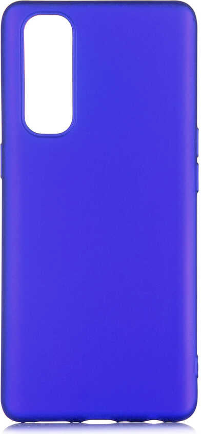 Oppo Reno 4 Pro Kılıf Mnc Premier Silikon Kapak-Saks Mavi