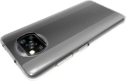 Xiaomi Poco X3 Kılıf Mnc Süper Silikon Kapak-Renksiz