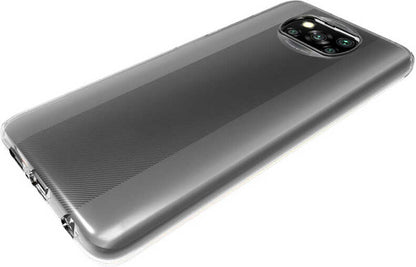 Xiaomi Poco X3 Kılıf Mnc Süper Silikon Kapak-Renksiz