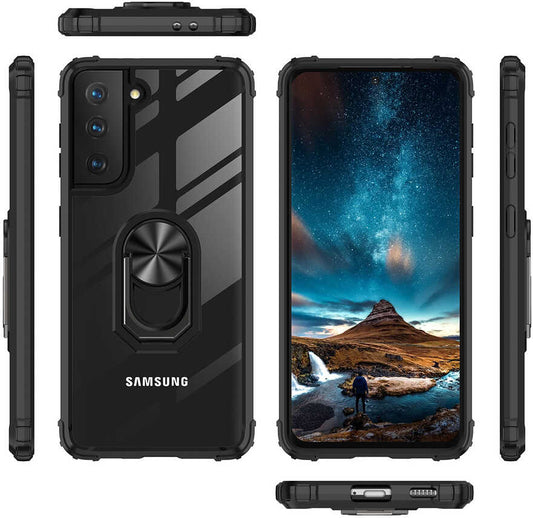 Galaxy S21 Plus Kılıf Mnc Mola Kapak-Kırmızı