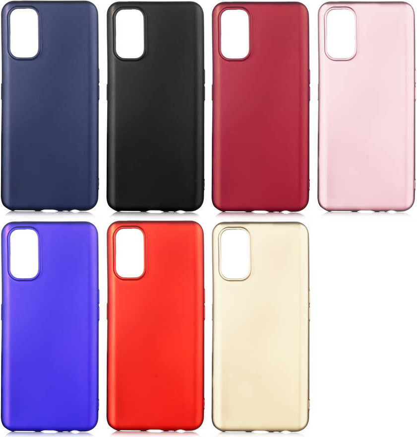 Realme 7 Pro Kılıf Mnc Premier Silikon Kapak-Kırmızı