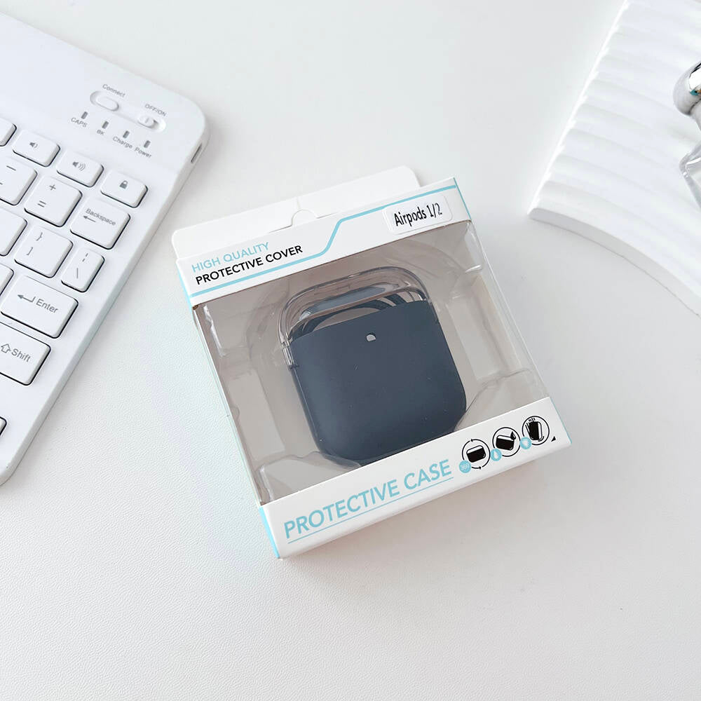 Airpods Uyumlu Mnc Airbag 36 Darbelere Karşı Dayanıklı Kılıf-Siyah