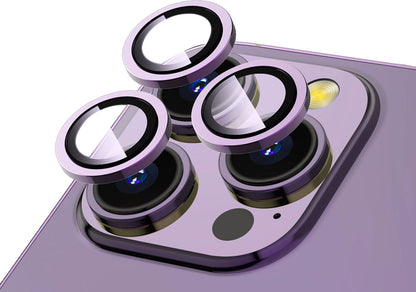 iPhone 14 Pro Uyumlu Mnc Cl-12 Premium Safir Parmak Izi Bırakmayan Anti-Reflective Kamera Lens