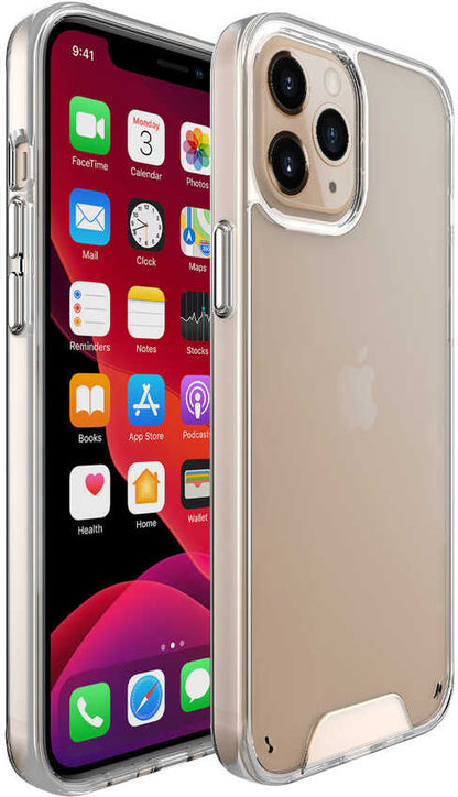 Apple iPhone 14 Pro Max Kılıf Mnc Gard Silikon-Renksiz
