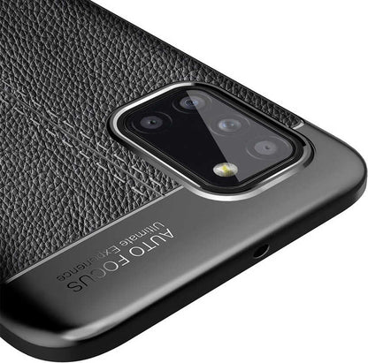 Galaxy A02S Kılıf Mnc Niss Silikon Kapak-Lacivert