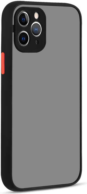 iPhone 12 Pro Kılıf Mnc Hux Kapak-Siyah
