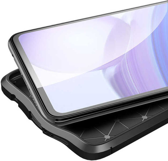 Xiaomi Poco X3 Kılıf Mnc Niss Silikon Kapak-Lacivert