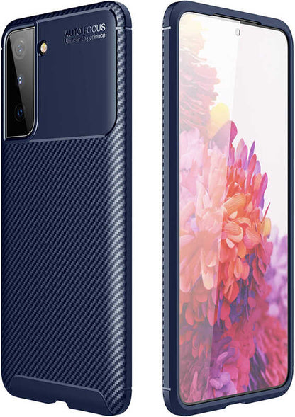 Galaxy S21 Plus Kılıf Mnc Negro Silikon Kapak-Lacivert
